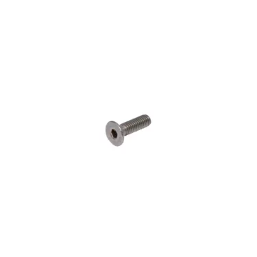 The Caffemotive Screw m4x10 for Bacchi Espresso Machine is a single flat-head, hex-socket screw shown on a plain white background. © 2025 1st-line.com