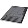 The discontinued Elektra Hard Copy Manual 2008- Home, titled Family Retro, features a black and white cover with an angled outline drawing of a coffee machine and multilingual text. © 2025 1st-line.com