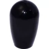 The ECM C439900840 E61 & Steam/Hot Water Lever Knob is a glossy black, rounded knob with a smooth surface and small top hole, resembling a gear shift knob or large cap, shown against a white background. © 2025 1st-line.com