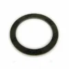 The Elektra 00499035 Heating Element Boiler Gasket, a flat, circular, dark gasket with printed text or numbers, is shown against a plain white background. © 2025 1st-line.com
