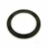 The Elektra 00499035 Heating Element Boiler Gasket, a flat, circular, dark gasket with printed text or numbers, is shown against a plain white background. © 2025 1st-line.com