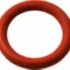 The Elektra 01960035 Heating Element O-ring is a solid red rubber gasket with a smooth surface, compatible with Elektra 01960035 heating elements, and shown against a white background. © 2025 1st-line.com