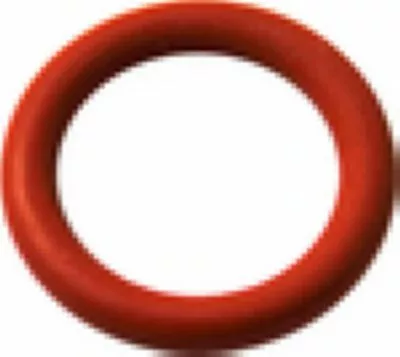 The Elektra 01960035 Heating Element O-ring is a solid red rubber gasket with a smooth surface, compatible with Elektra 01960035 heating elements, and shown against a white background. © 2025 1st-line.com