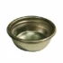 The Faema 14 gram 2 cup Filter Basket/Cup is a stainless steel espresso machine filter with small bottom holes designed for brewing coffee. © 2025 1st-line.com