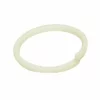 The Fiorenzato Gasket O-ring A1200190 is a white, circular plastic ring with a small gap, similar to a split washer, displayed on a plain white background. © 2025 1st-line.com