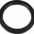 The Futurmat Portafilter Gasket - Futurmat FS176 is a black, flat, circular washer with a hollow center, shown from above on a white background. © 2025 1st-line.com