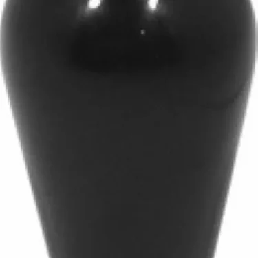The Grimac Knob for Faema Grouphead Lever is a black, smooth, teardrop-shaped replacement with a rounded top and narrower base. © 2025 1st-line.com
