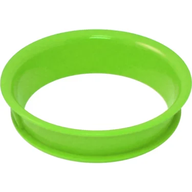 The IDR Ring - green is a bright green, round ring with a smooth surface and slightly raised edges, displayed against a plain white background. © 2025 1st-line.com