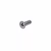 The Isomac 000312 Screw for Top Panel for Venus Foot/Leg is a single metal screw with a Phillips flat head and partially threaded shaft, displayed against a plain white background. © 2025 1st-line.com