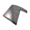 The Isomac Right Side Panel Millennium is a smooth, metallic L-shaped sheet metal cover with clean edges, shown against a white background. © 2025 1st-line.com