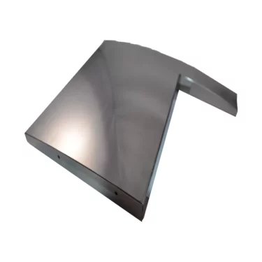 The Isomac Right Side Panel Millennium is a smooth, metallic L-shaped sheet metal cover with clean edges, shown against a white background. © 2025 1st-line.com