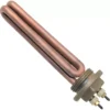 The La Nuova Era NE045003 1200W 110V copper-colored heating element features a threaded base and two connectors, shown against a white background. © 2025 1st-line.com