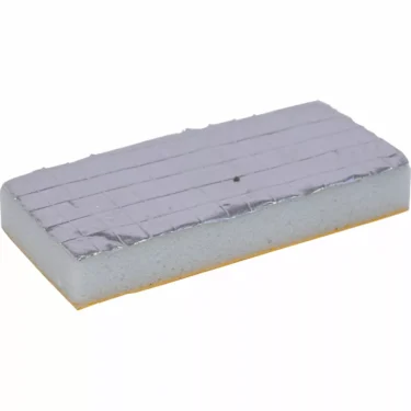 The La Nuova Era NE481 Insulation Panel is a rectangular foam pad with a metallic silver top and yellow bottom, shown against a white background. © 2025 1st-line.com