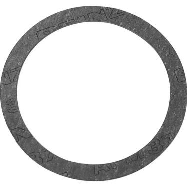 The La Pavoni 106P-7 Element Gasket for Copper Element is a flat, circular black gasket with a central hole, used for sealing joints in Professional and Europiccola espresso machines. © 2025 1st-line.com