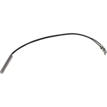 The La Spaziale 7540 Sensor/Probe for Vivaldi steam boilers features a cylindrical metal design with a black wire and small connector, ensuring precise thermal regulation—pictured on a white background. © 2025 1st-line.com