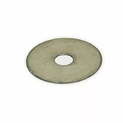 The Macap C0004M120 Lower Washer is a flat, round metal washer with a central hole, used as a fastener in mechanical assemblies. It is shown on a plain white background. © 2025 1st-line.com