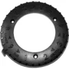 The Macap Grinding Adjustment Disc - M2 is a black circular plastic dial with numbers 1 to 9, COARSE on one side and FINE on the other, plus evenly spaced notches around its outer edge. © 2025 1st-line.com