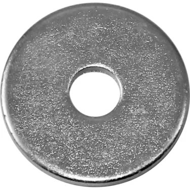 The Macap Washer for Doser - 6x24 - M2 is a circular metallic washer with a center hole, used to evenly distribute the load of a threaded fastener in construction or machinery. © 2025 1st-line.com