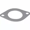 The Magister 190007 Gasket for Heating Element (MS/ES Models) is a flat, oval gasket with a large central hole and two smaller mounting holes on opposite sides. © 2025 1st-line.com