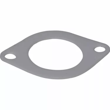 The Magister 190007 Gasket for Heating Element (MS/ES Models) is a flat, oval gasket with a large central hole and two smaller mounting holes on opposite sides. © 2025 1st-line.com
