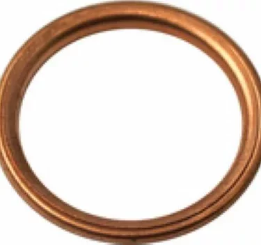 The Pasquini 90311 Copper Cartridge Seal - TAV 3/11 washer is circular and shown from above against a white background. © 2025 1st-line.com