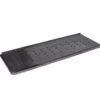 The Ponte Vecchio 100-S9189 Drip Tray Cover is a rectangular black metal cover with raised edges and evenly spaced central holes, perfect for draining or ventilating items. © 2025 1st-line.com