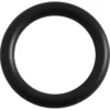 The Ponte Vecchio Export Heating Element Gasket is a solid black rubber O-ring with a smooth surface, displayed on a plain white background. © 2025 1st-line.com