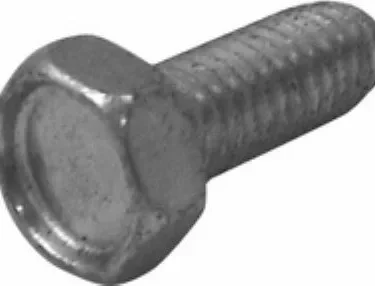 The Rancilio 37196015 Screw M6x15 is a metallic hex bolt with a threaded shaft and hexagonal head, designed for secure fastening in various applications. © 2025 1st-line.com