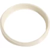 The SPM 02.NI0014.001 Bowl Gasket for Nina is a plain white circular plastic ring, shown on a white background. © 2025 1st-line.com