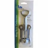 The Update International Wing Type Corkscrew is shown vertically on a display card. Packaging highlights include a heavy-duty chrome finish and cap opener, labeled Wing Style Corkscrew. © 2025 1st-line.com