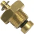 The Wega W..517 1/4 Threaded Bleeder / Vacuum Breaker Valve features a brass hexagonal head and rubber seals, designed to control fluid or gas flow in mechanical systems. © 2025 1st-line.com