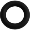 A black Bezzera 7496001 O-ring gasket (D7.6 x 2.62) for BZ02 and BZ07 steam/water taps is shown against a white background. The circular ring has a smooth, solid appearance. © 2025 1st-line.com