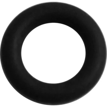 A black Bezzera 7496001 O-ring gasket (D7.6 x 2.62) for BZ02 and BZ07 steam/water taps is shown against a white background. The circular ring has a smooth, solid appearance. © 2025 1st-line.com