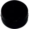A black hockey puck with a smooth, flat top and bottom and slightly rounded edges resembles the sturdy design of the Pasquini 90513 Seat Seal, viewed against a white background. © 2025 1st-line.com