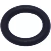 A black Viton Pasquini 90403 OR Gasket D7.5 x 3 with a smooth surface, displayed on a white background. Perfect replacement gasket for Pasquini 90403 models. © 2025 1st-line.com