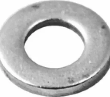 A close-up image of the Gaggia G734 Washer, a metallic flat washer with a central hole—designed for portafilter grip and secure mechanical fastening in Gaggia Home Models. © 2025 1st-line.com