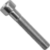 A close-up of an Ascaso I..291 M5x30 Allen Screw, displaying its silver hex socket cap, cylindrical head, and threaded body on a white background. © 2025 1st-line.com