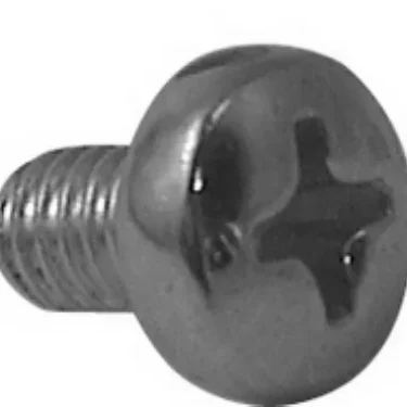 A close-up of an Ascaso I...58 Screw - multi-use - I-1, I-1D, I-Steel shows its metal Phillips head with a cross-shaped slot and threaded body. © 2025 1st-line.com