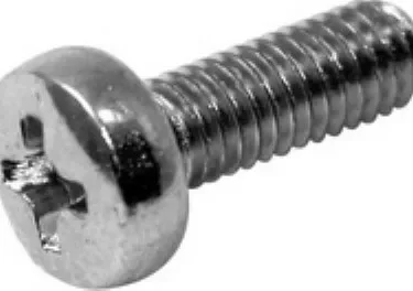 A close-up of an Ascaso MI..57 Screw with a rounded pan head and threaded body, angled on a white background—multi-use for I-1, I-1D, I-2, I-2D, I-Mini, and I-Steel espresso machines. © 2025 1st-line.com