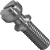 A close-up of the Bezzera 5225610 Steam Knob Articulation Screw M8, featuring a metallic round head and threaded shaft, displayed against a plain white background. © 2025 1st-line.com