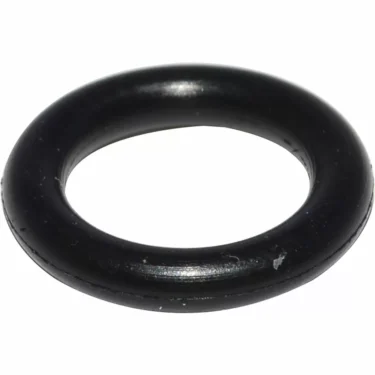A close-up of the Bezzera 7496085 OR Gasket D7.2X1.9 NBR for Unica, shown in black rubber on a white background. © 2025 1st-line.com
