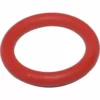 A close-up of the Elektra 01386035 Grouphead Cap Gasket, a red O-ring, displayed on a plain white background. © 2025 1st-line.com