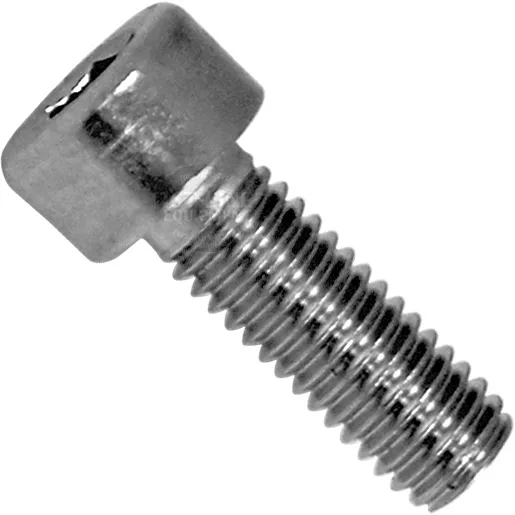 A detailed view of the Ponte Vecchio Allen Screw M5x15 for Boiler for Export, with a hex socket head and full threading, widely used in boiler repairs and Ponte Vecchio espresso machines. © 2025 1st-line.com
