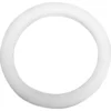 A plain, white, circular gasket resembling the Orchestrale Gasket for Steam/Hot Water Taps (between valve and wand) - Nota, with a smooth texture, photographed on a white background. © 2025 1st-line.com