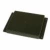 A rectangular black metal Bezzera 5373102 cover with a flat surface and four corner screw holes, designed for BZ02/BZ07 models to protect or access the heating element; also suitable as an electronic project box. © 2025 1st-line.com