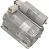 A silver Orchestrale DN30031105060UL RPM pump motor (110V 50-60Hz) features a white capacitor on top, a white electrical connector, and visible technical labels and wiring. © 2025 1st-line.com