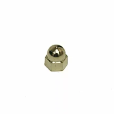 A single Isomac Nut for Steam Knob No. 56, compatible with Isomac Millennium, Tea, Rituale, Zaffiro, Amica, Venus, and Relax machines, featuring a domed top and hexagonal base on a plain white background. © 2025 1st-line.com