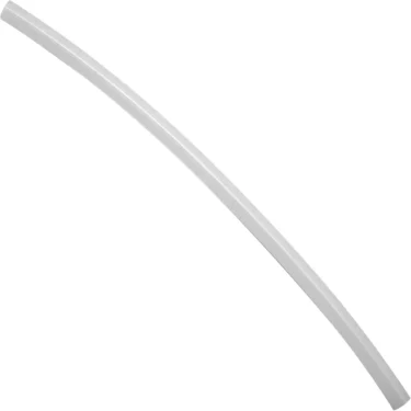 A single slender white strip—identified as the Bezzera 5194596 Inlet Hose—rests on a plain white background. © 2025 1st-line.com