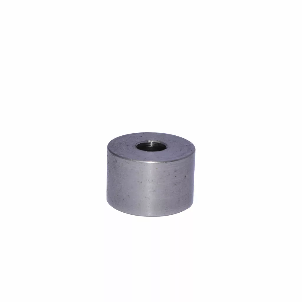 A small cylindrical Isomac 000563 Foot/Leg spacer with a central hole, shown on a white background—compatible with Millennium and Tea models. © 2025 1st-line.com