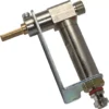 A sturdy steam valve with a bracket, featuring a cylindrical body, brass nozzle, and threaded connector; suitable for appliances like gas heaters or water heaters, and compatible with Ascaso PM..25 systems. © 2025 1st-line.com